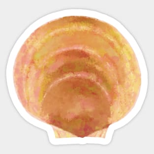 Scallop Shell Sticker